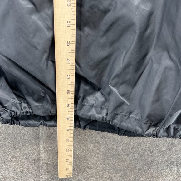 Diamondbacks Pullover Jacket Men Large Black Nylon Button Windbreaker Rawlings - Picture 3 of 10